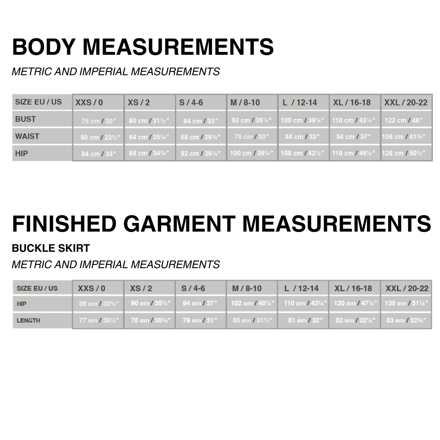 BUCKLE Skirt (PDF)