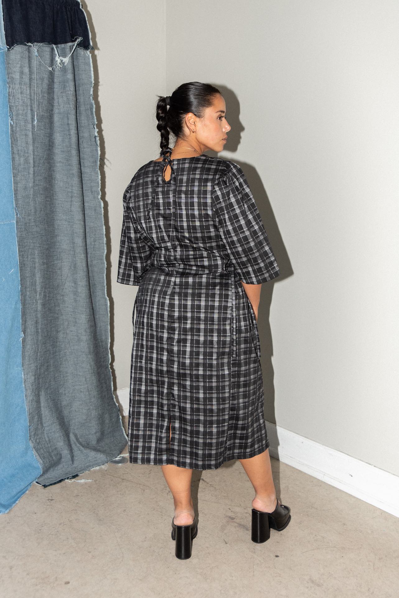 PANEL DRESS x PUFF SLEEVES (PDF)
