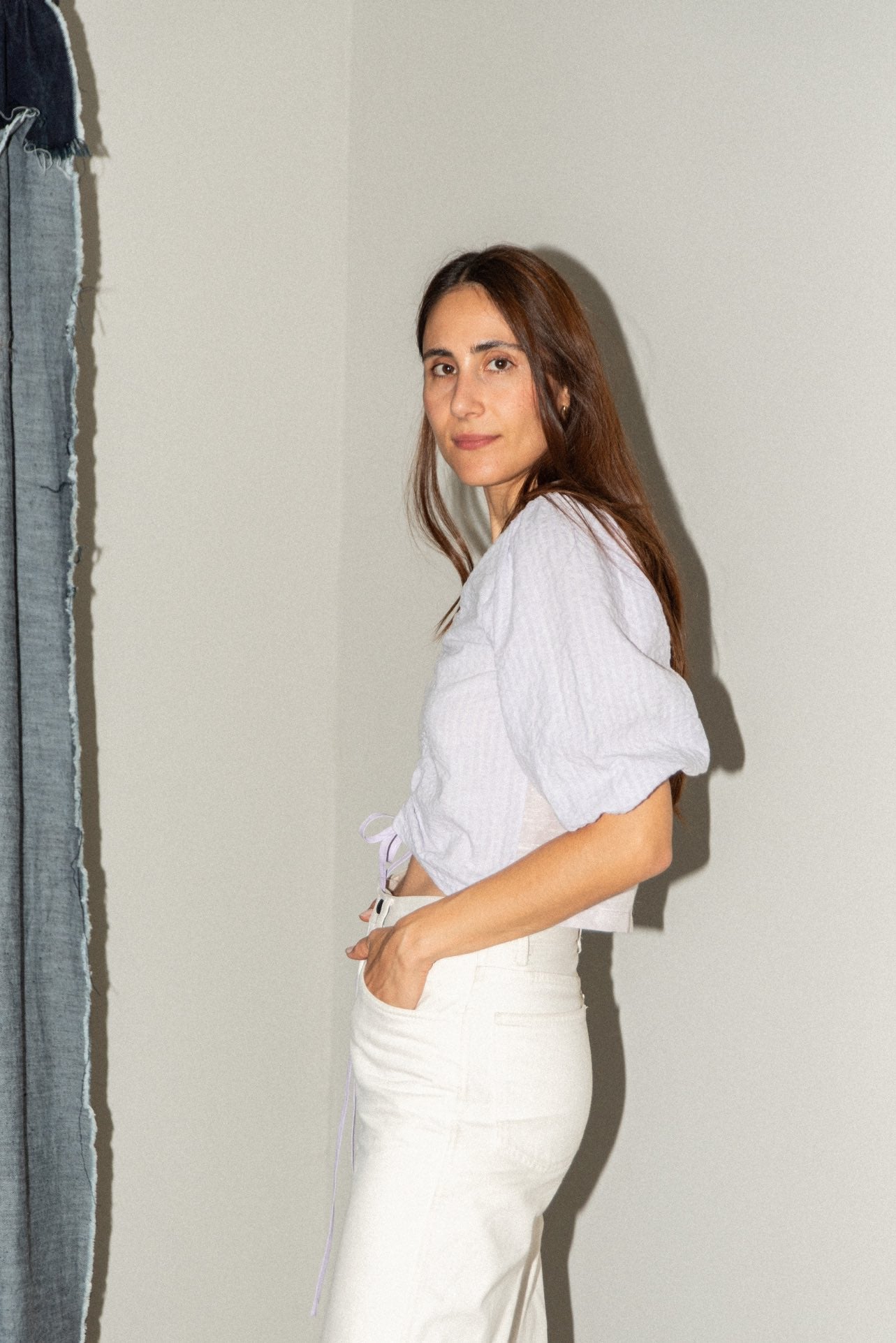 DRAW BLOUSE x PUFF SLEEVES (PDF)