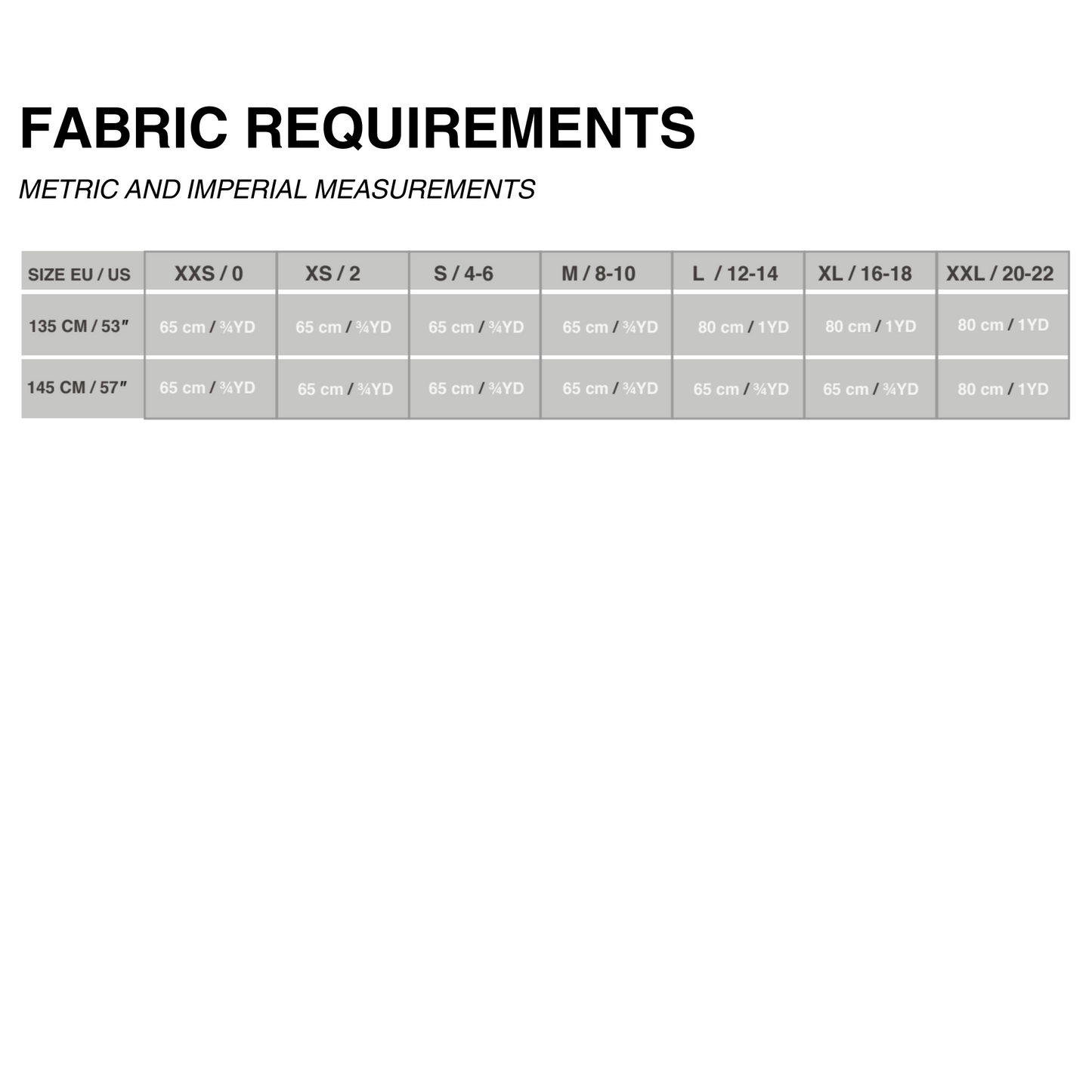 STRAIGHT SLEEVE (PDF)
