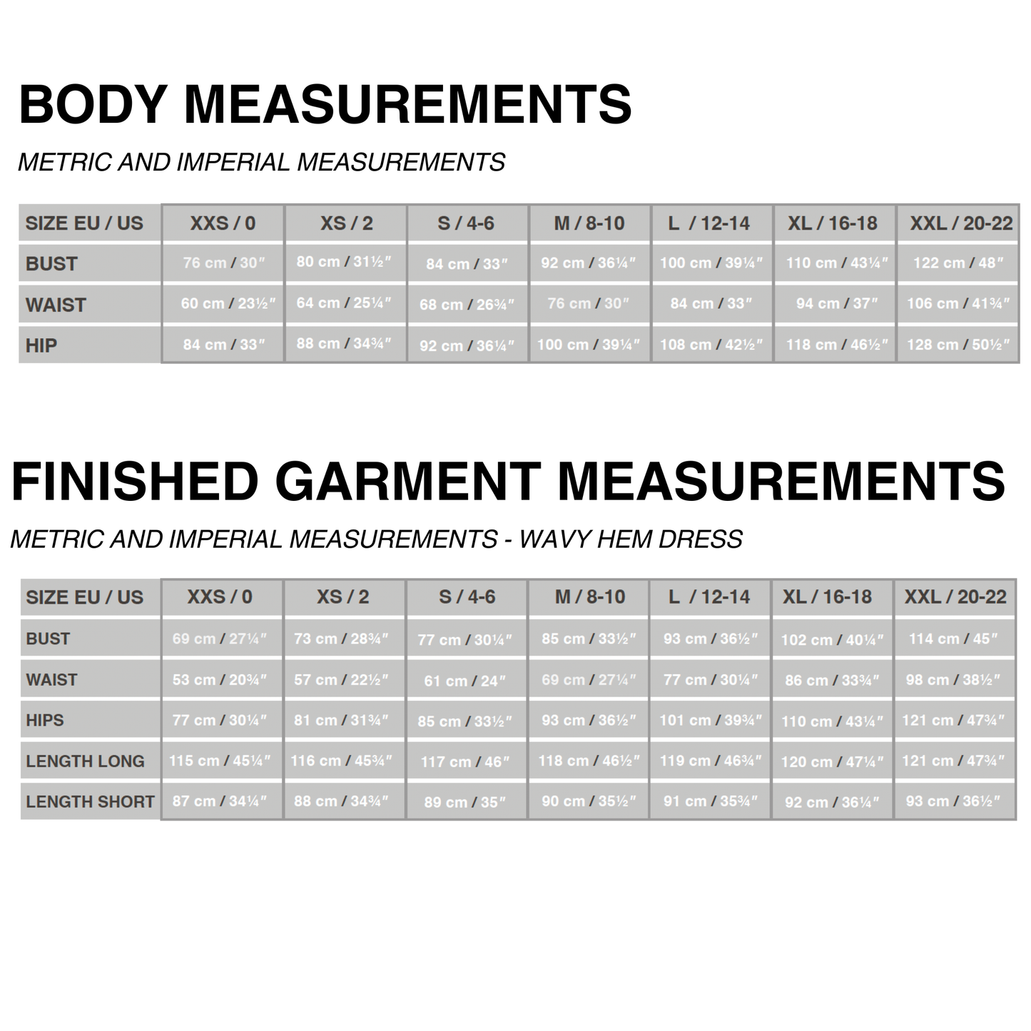 WAVY HEM DRESS x SLIM SLEEVES (PDF)