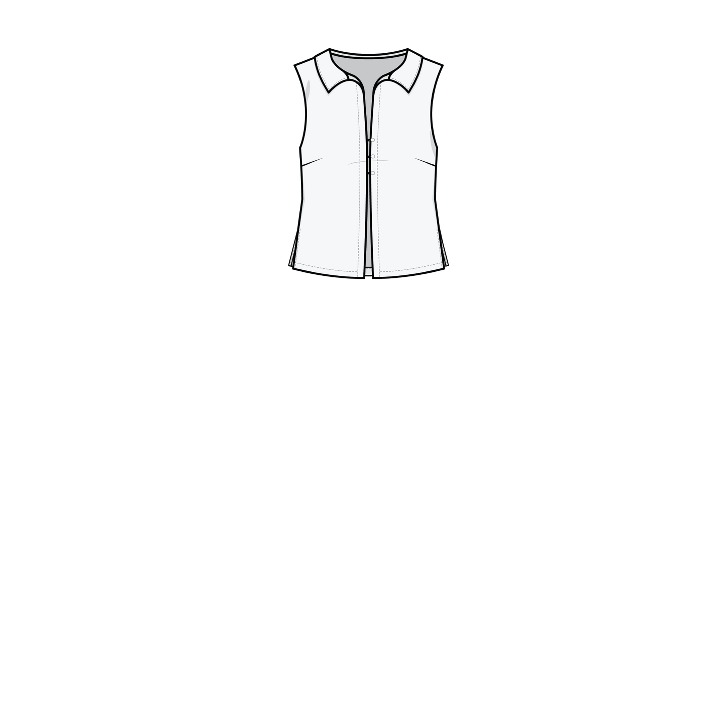 COLLARED BLOUSE (PDF)
