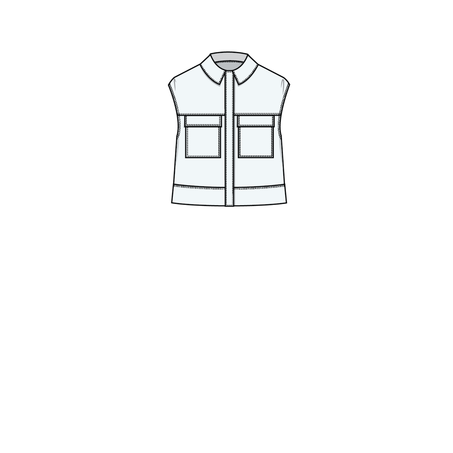 TOPSTITCH VEST (PDF)
