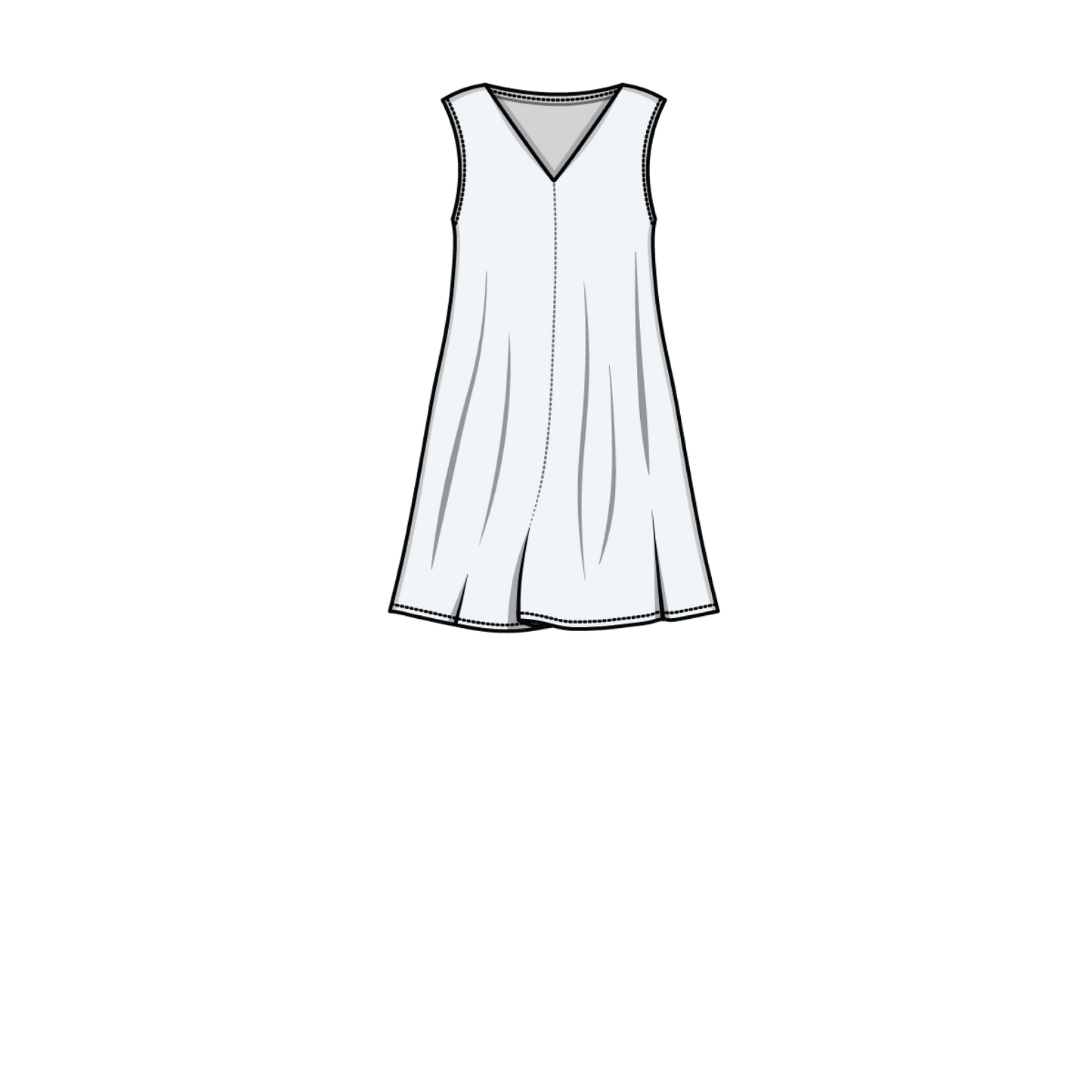 TRAPEZE DRESS (PDF)