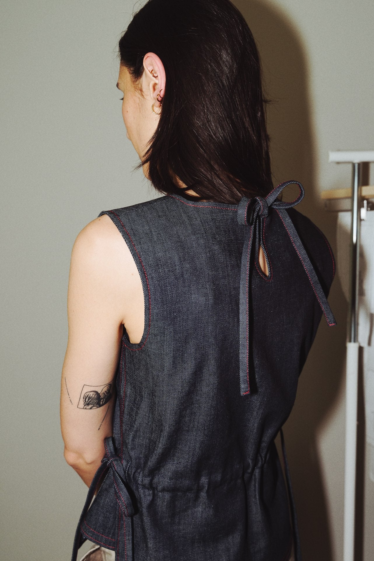 TIE WAIST BLOUSE (PDF)