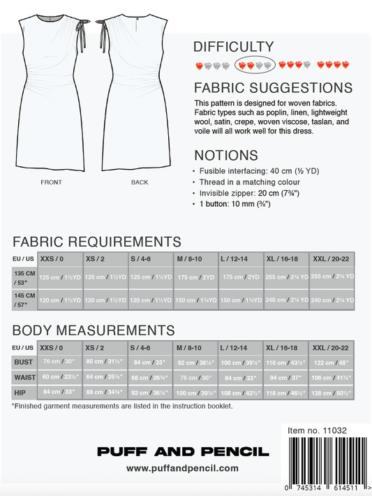 RUCHED DRESS (PAPER)