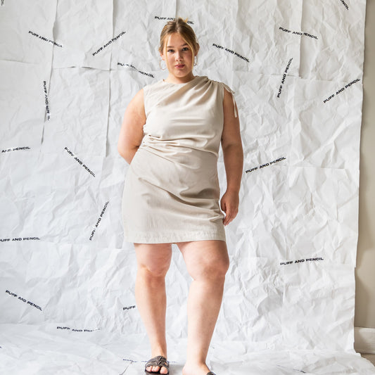 RUCHED DRESS (PDF)