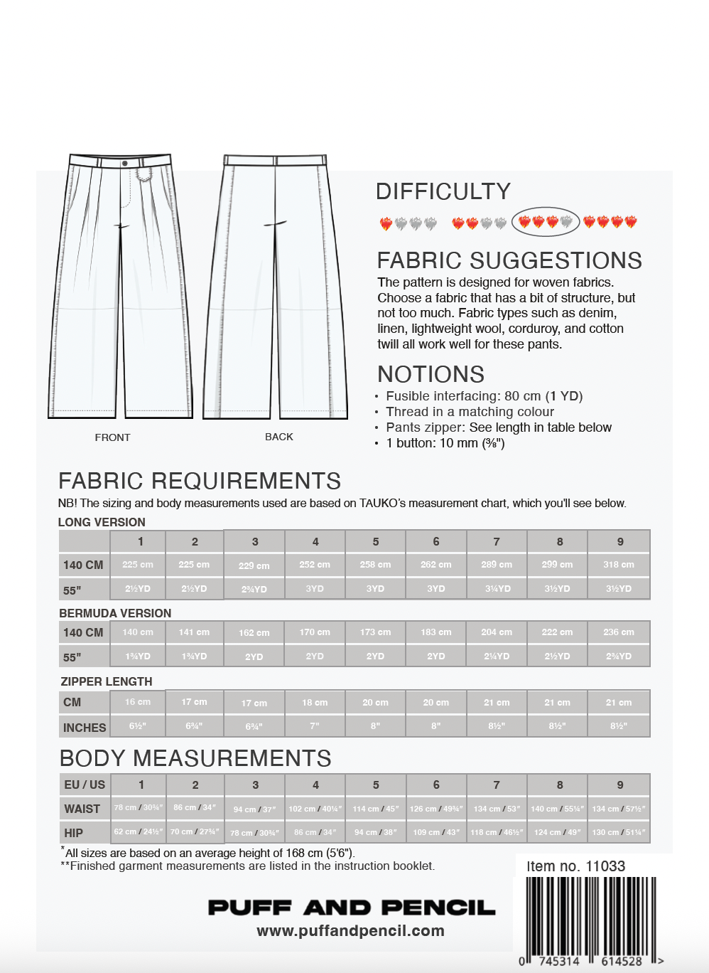 FRAY PANTS (PAPER)
