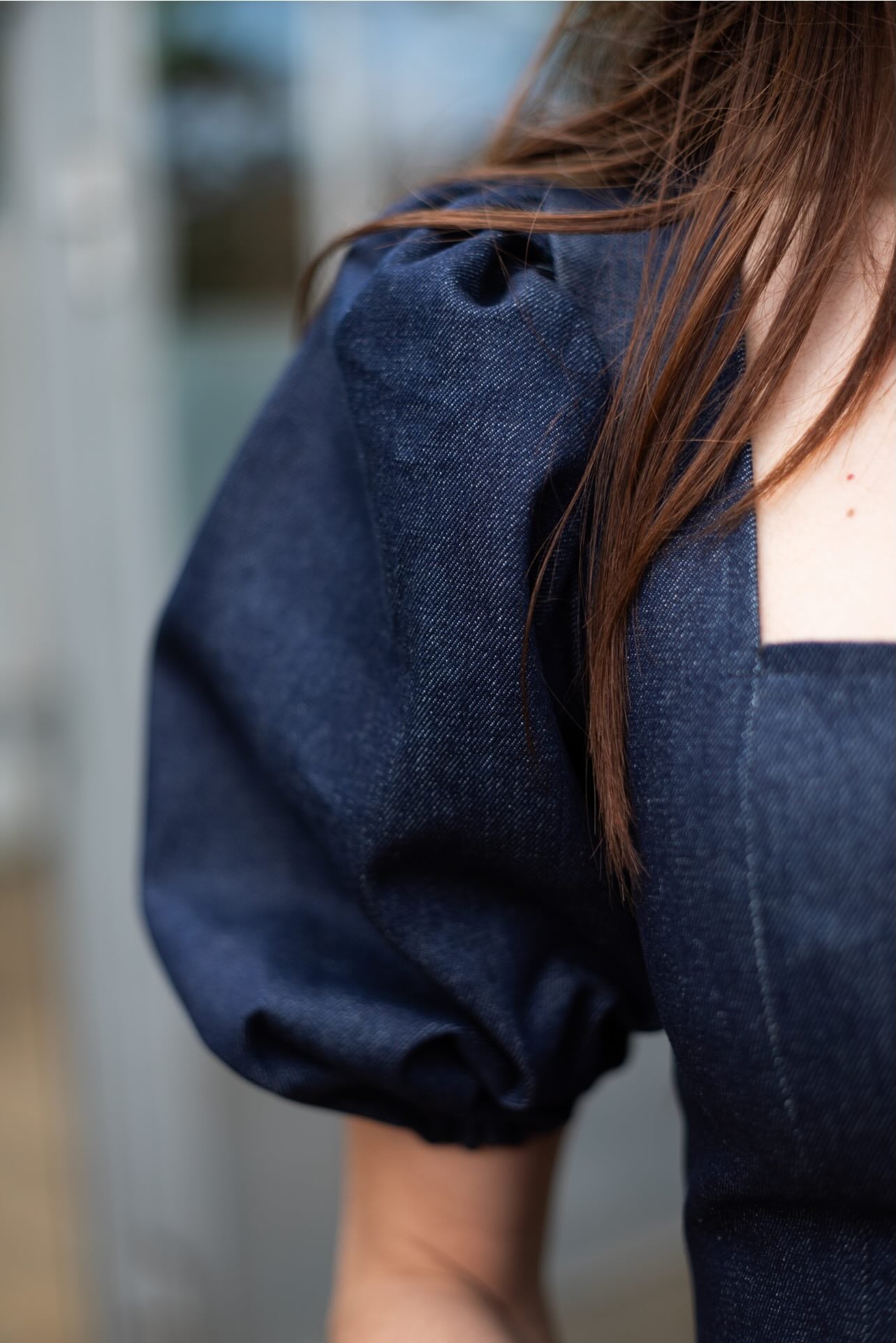 SQUARE DRESS x PUFF SLEEVES (PDF)