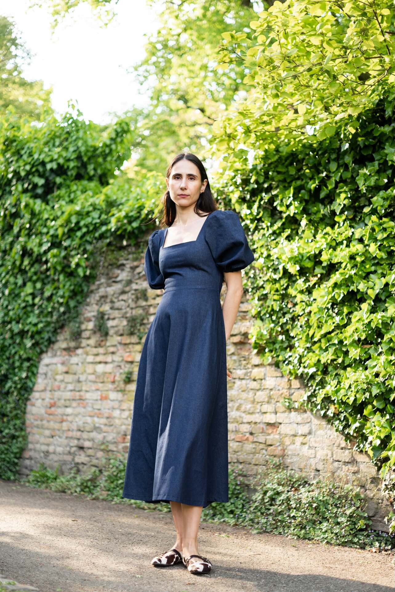 SQUARE DRESS x PUFF SLEEVES (PDF)