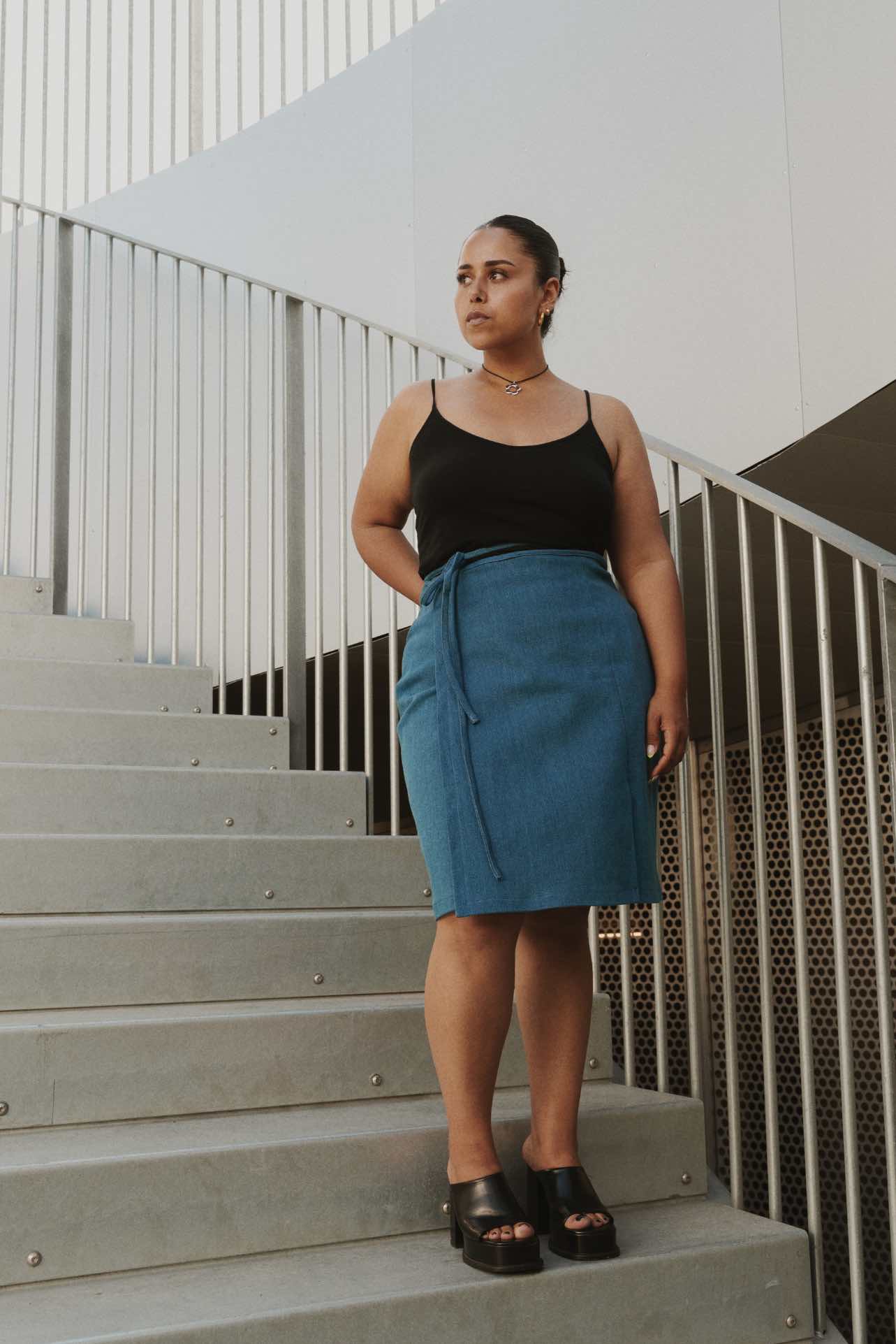 STRAP WRAP SKIRT (PDF)