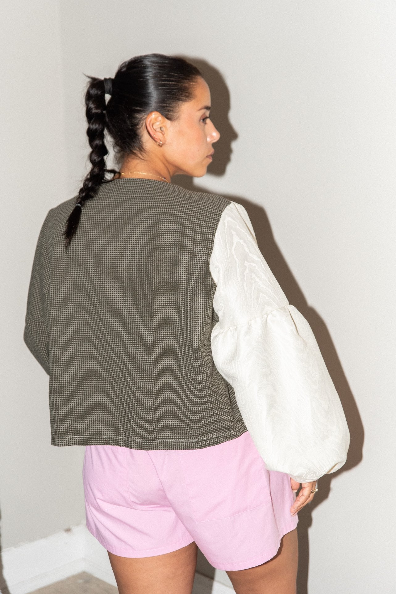 TIE BLOUSE x LANTERN
