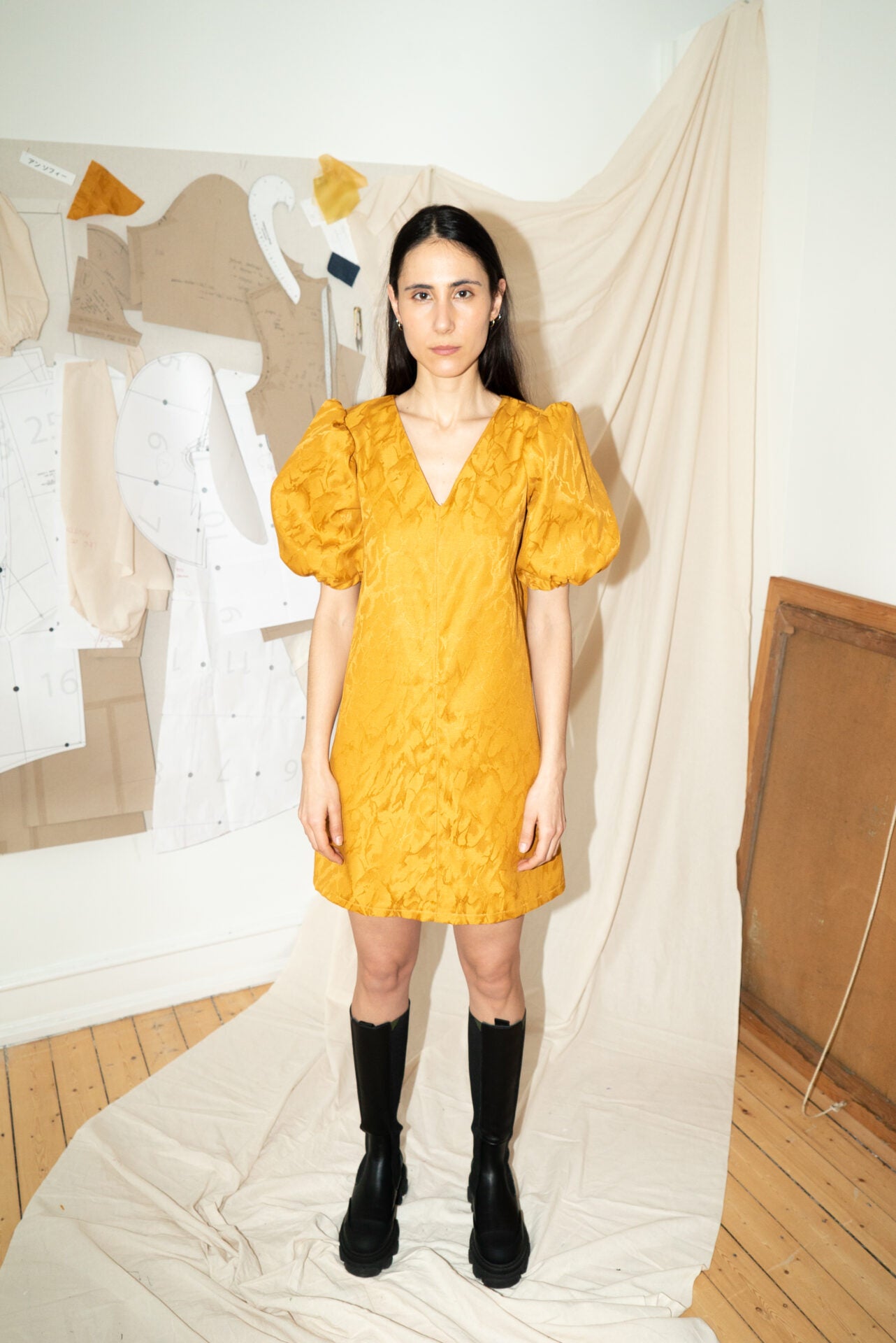 TRAPEZE DRESS x PUFF SLEEVES (PDF) Puff and Pencil TRAPEZE DRESS x PUFF SLEEVES (PDF) Puff and Pencil
