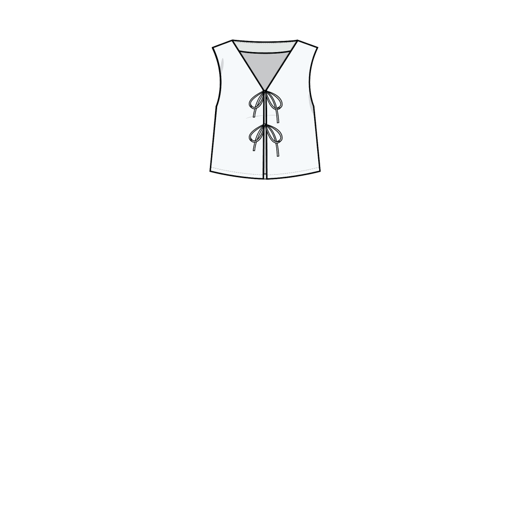 TIE BLOUSE (PDF)