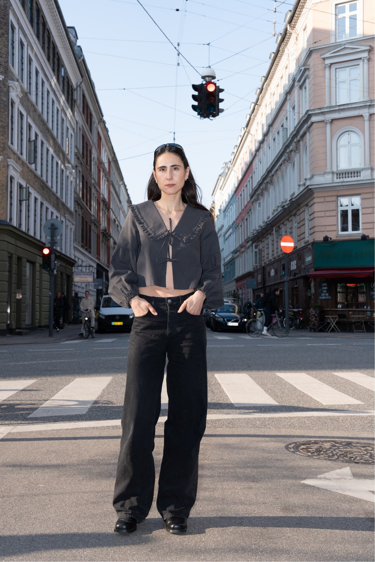 TIE BLOUSE x PEGGY COLLAR x LANTERN SLEEVE (PDF)