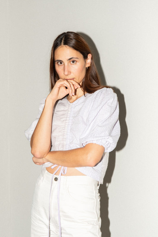 DRAW BLOUSE x PUFF SLEEVES (PDF)