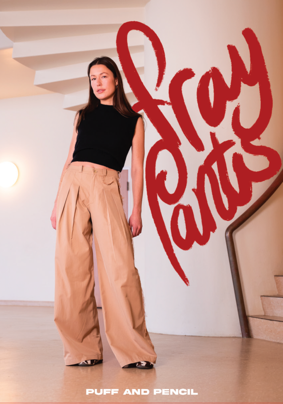 FRAY PANTS (PAPER)