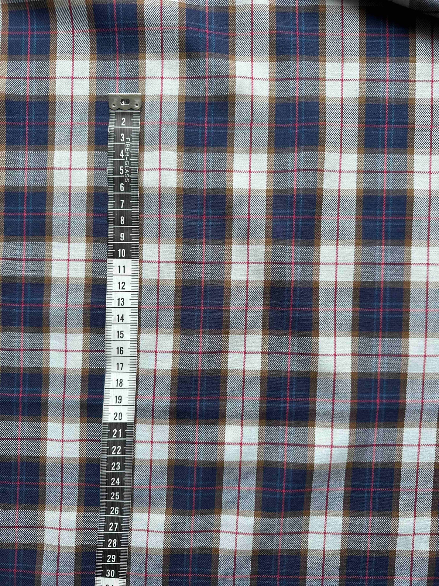 FABRIC PACKAGE: Cotton Tweed - Checked Dark Blue