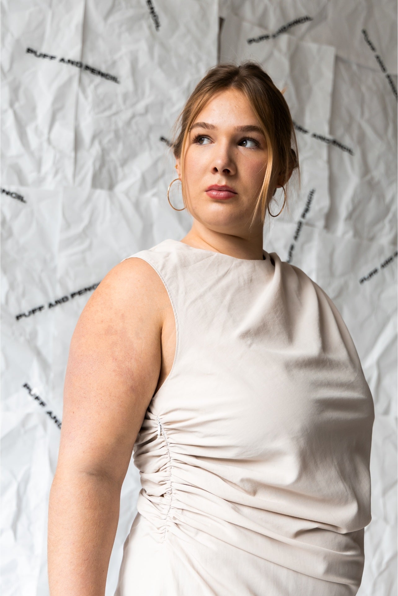 RUCHED DRESS (PDF)