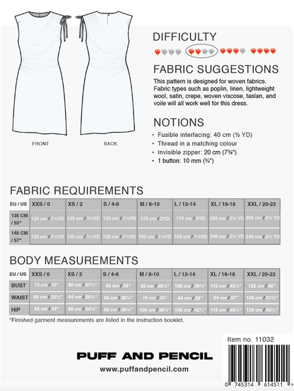 RUCHED DRESS (PAPER)