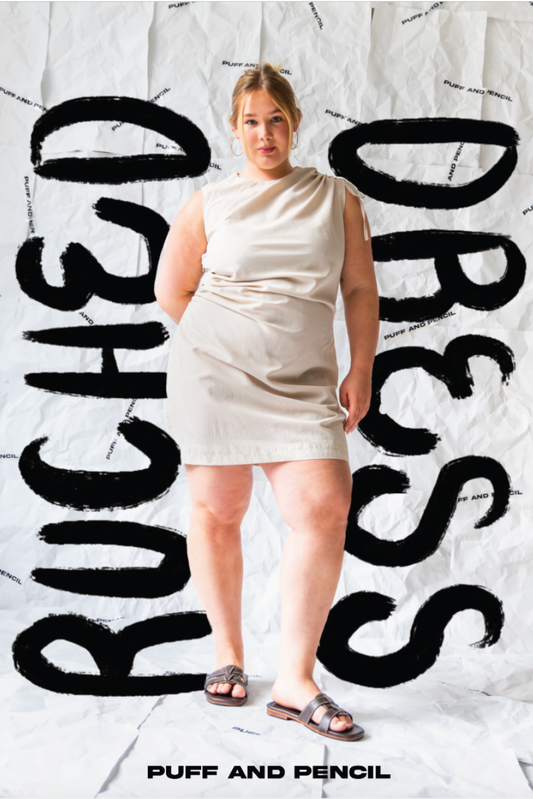 RUCHED DRESS (PAPER)