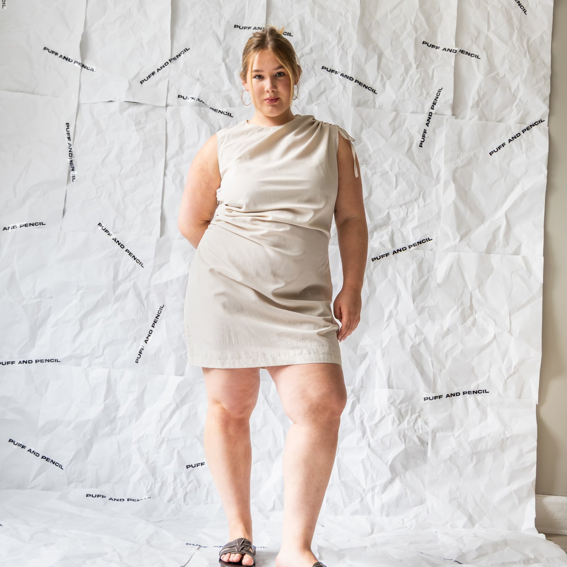 RUCHED DRESS (PDF) – Puff and Pencil