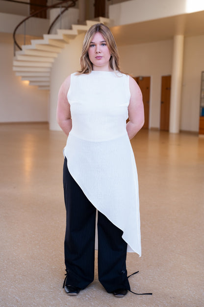 SLASH DRESS x CAP SLEEVE (PAPER)