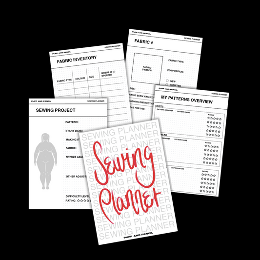Digital Sewing Planner